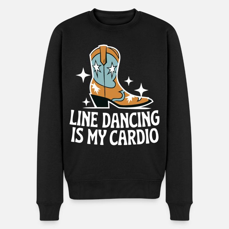 Danse en ligne Danseurs - Pull Premium bio Homme - noir