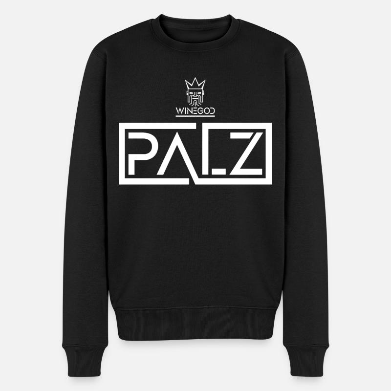 Palz - Männer Premium Bio Pullover - Schwarz