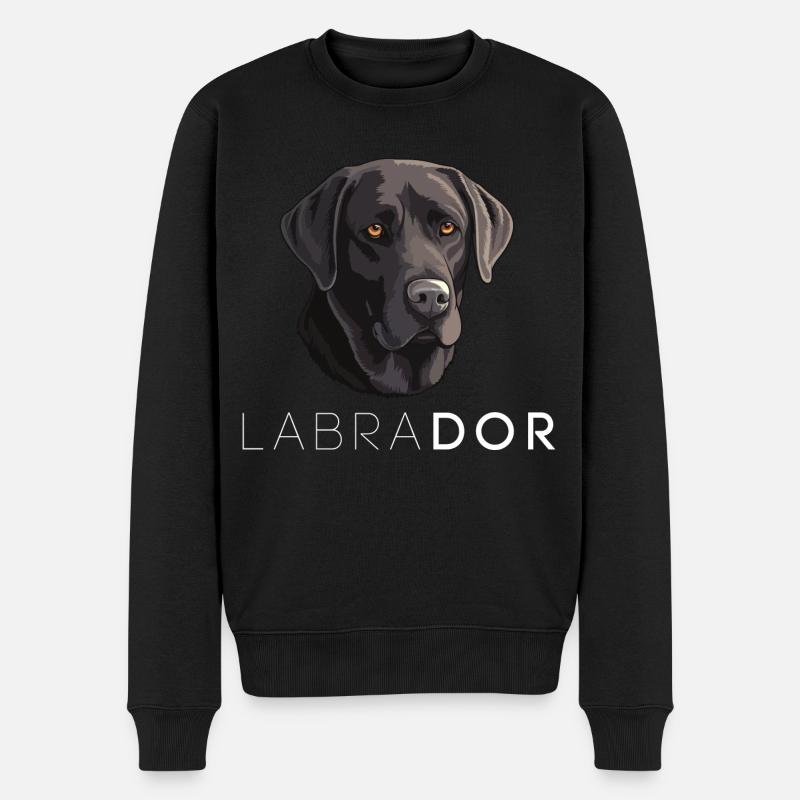 Labrador - Pull Premium bio Homme - noir