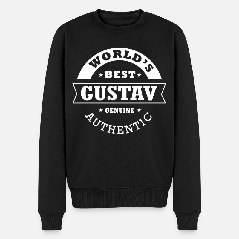 Gustav gustav - Pull Premium bio Homme - noir