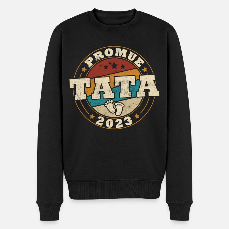 Promue tata 2023 - Pull Premium bio Homme - noir