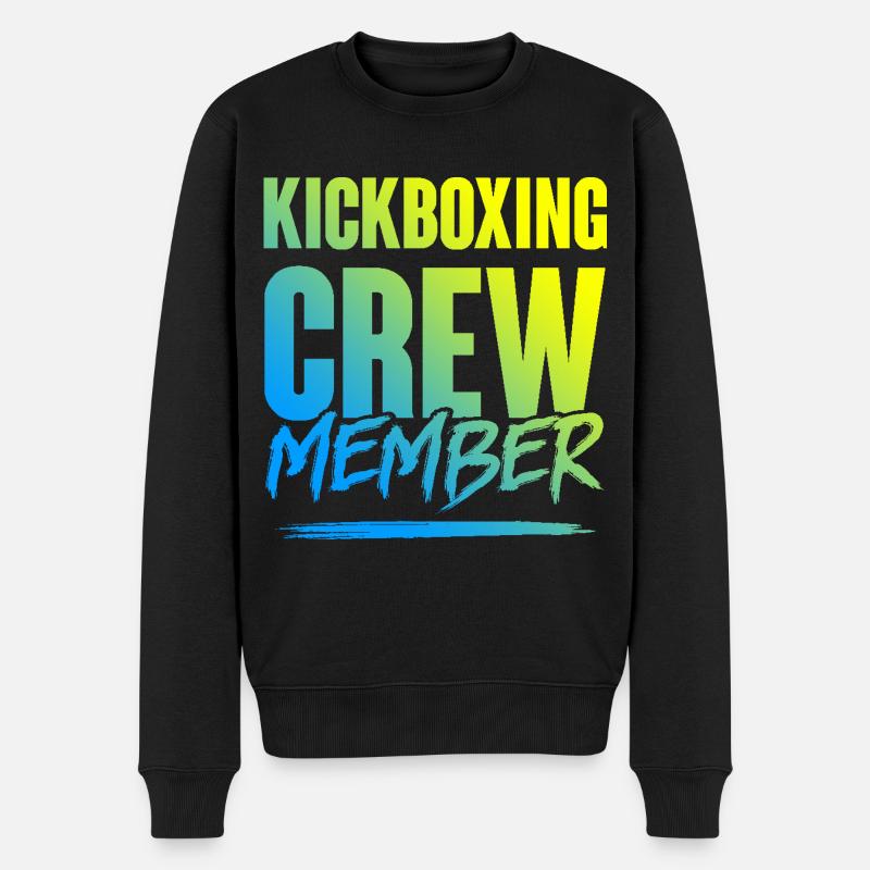 Équipe de kickboxing - Pull Premium bio Homme - noir