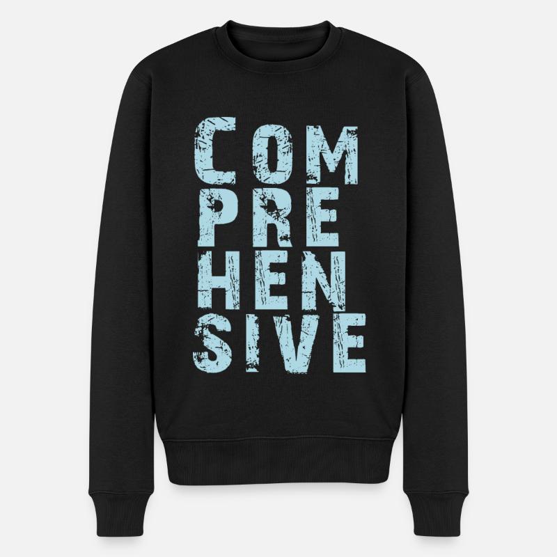 Maîtrise des connaissances COMPLÈTES - Pull Premium bio Homme - noir