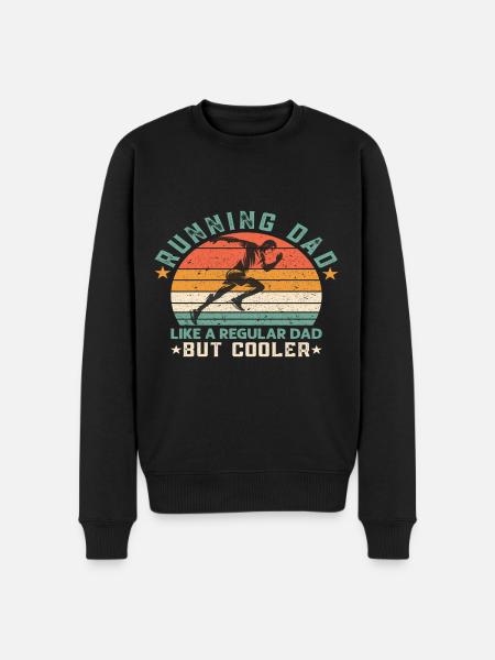 Father Father Father - Men's Premium Organic Jumper - black