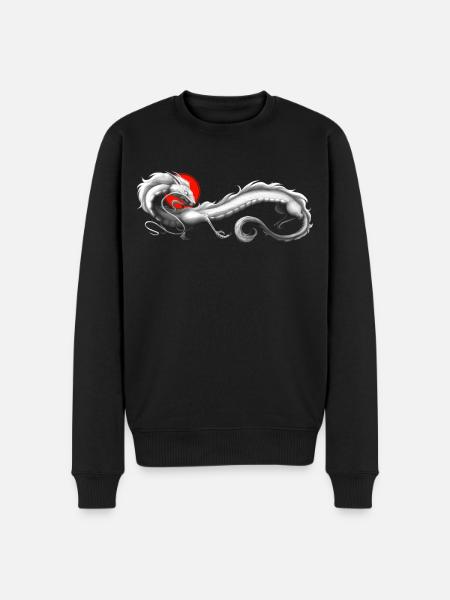 God 4 - Men's Premium Organic Jumper - black