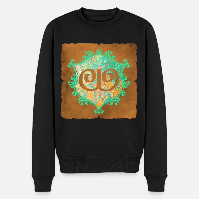 E 36 W - Pull Premium bio Homme - noir