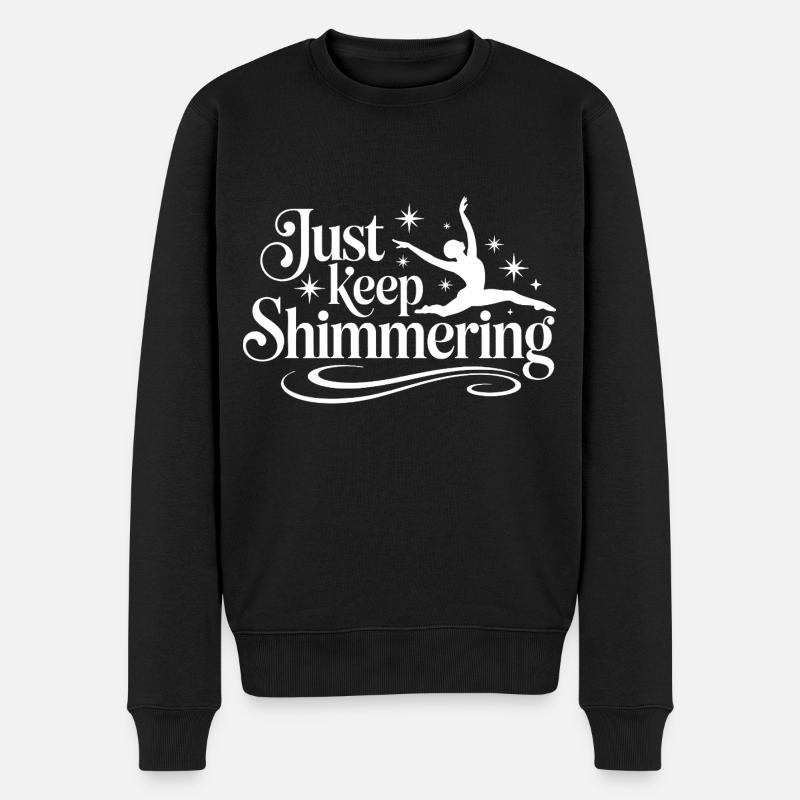 Just Keep Shimmer nageur synchronisé - Pull Premium bio Homme - noir