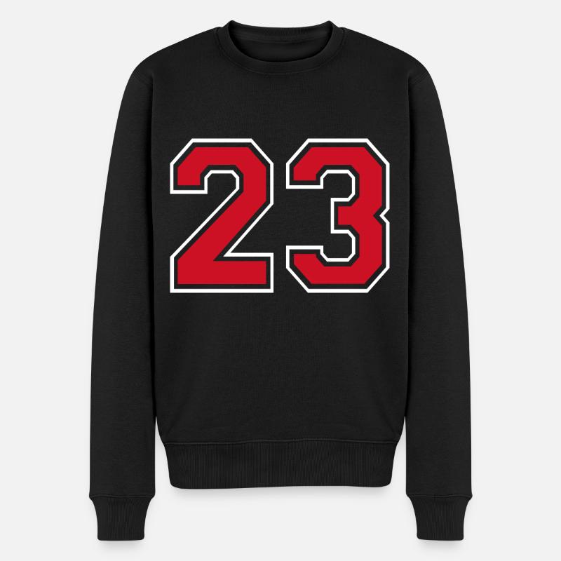 23 Sport Numéro Vingt-Trois - Pull Premium bio Homme - noir