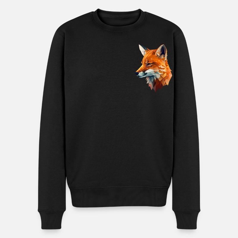 RENARD - Pull Premium bio Homme - noir