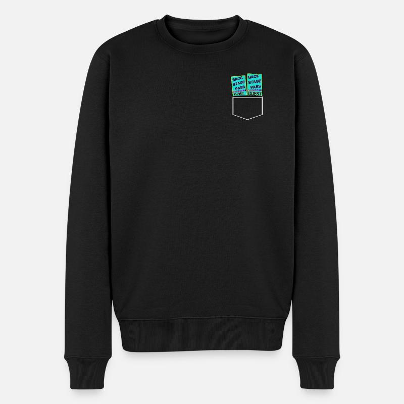 Laissez-passer invité - Pull Premium bio Homme - noir
