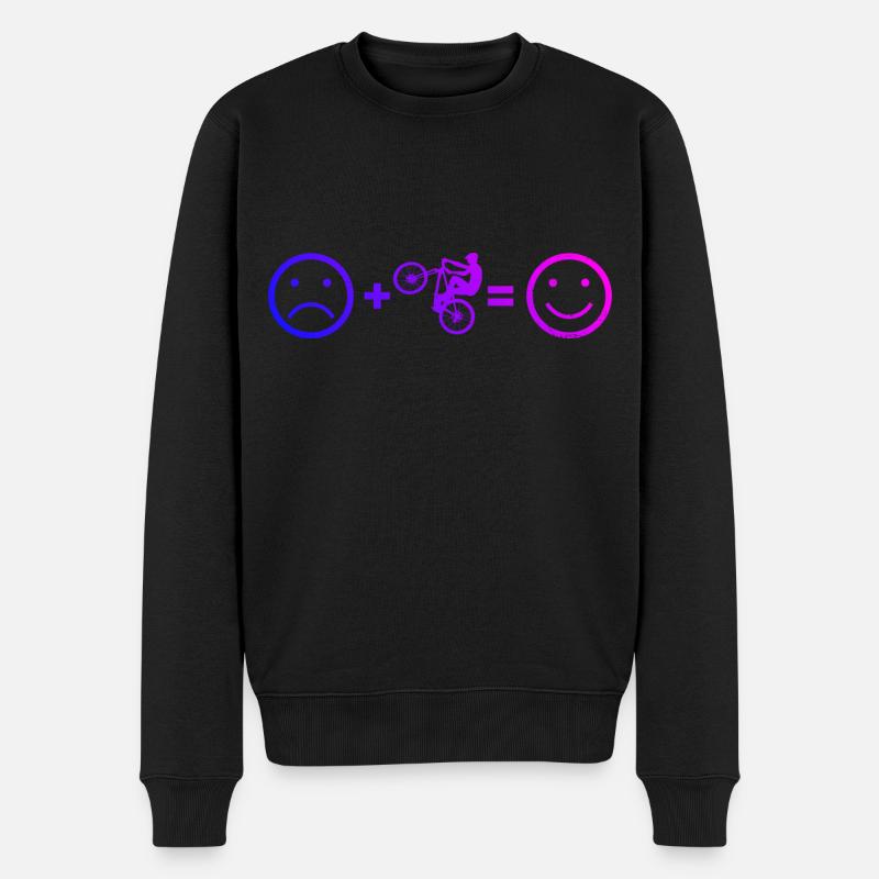 Vélo de montagne Vététiste Cycliste cycliste - Pull Premium bio Homme - noir