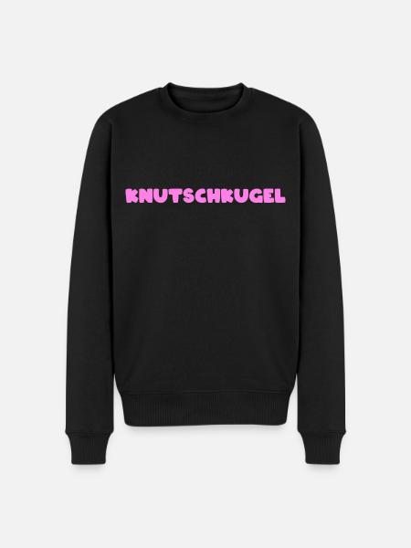 Knutschkugel - Männer Premium Bio Pullover - Schwarz