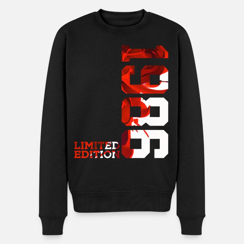 40E ANNIVERSAIRE 40 ANS ÉDITION LIMITÉE 1986 - Pull Premium bio Homme - noir