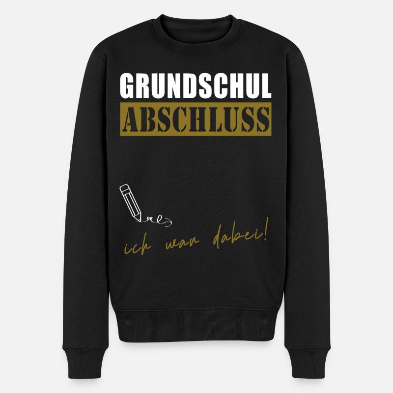 Abschluss Grundschule 2025 - Männer Premium Bio Pullover - Schwarz