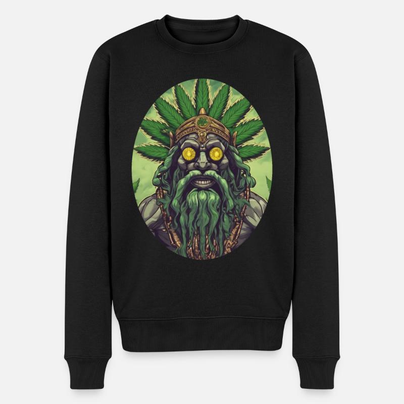 Cannaking - Pull Premium bio Homme - noir