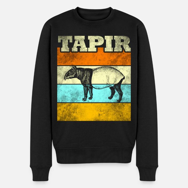 Tapir - Pull Premium bio Homme - noir