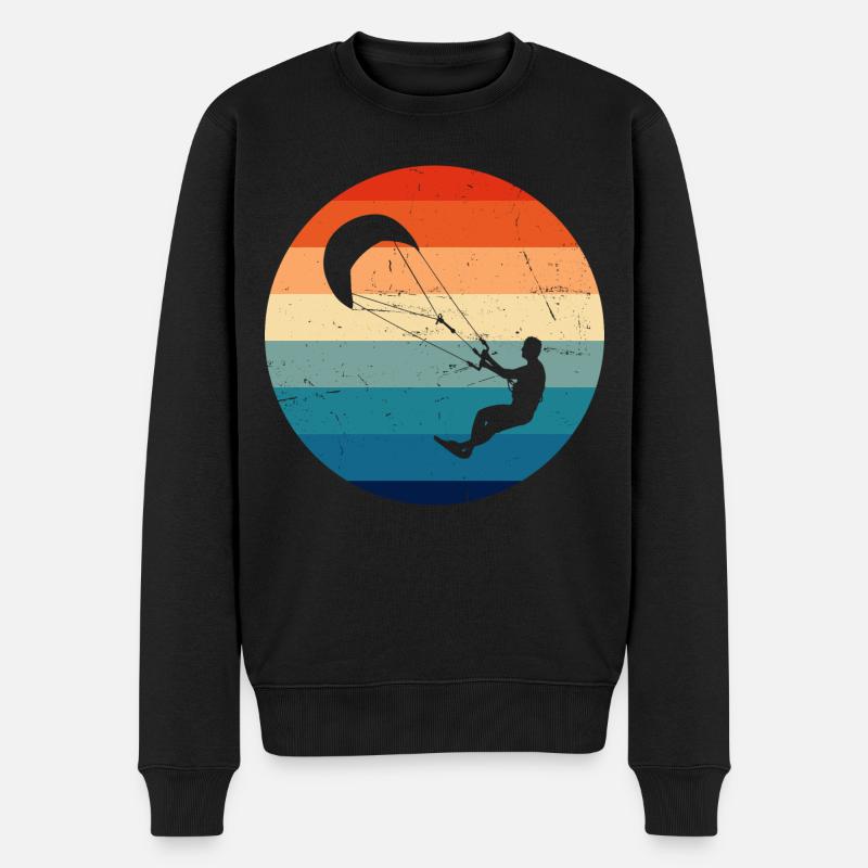 Kite Hommes Kitesurf Kitesurf Kite Femmes - Pull Premium bio Homme - noir