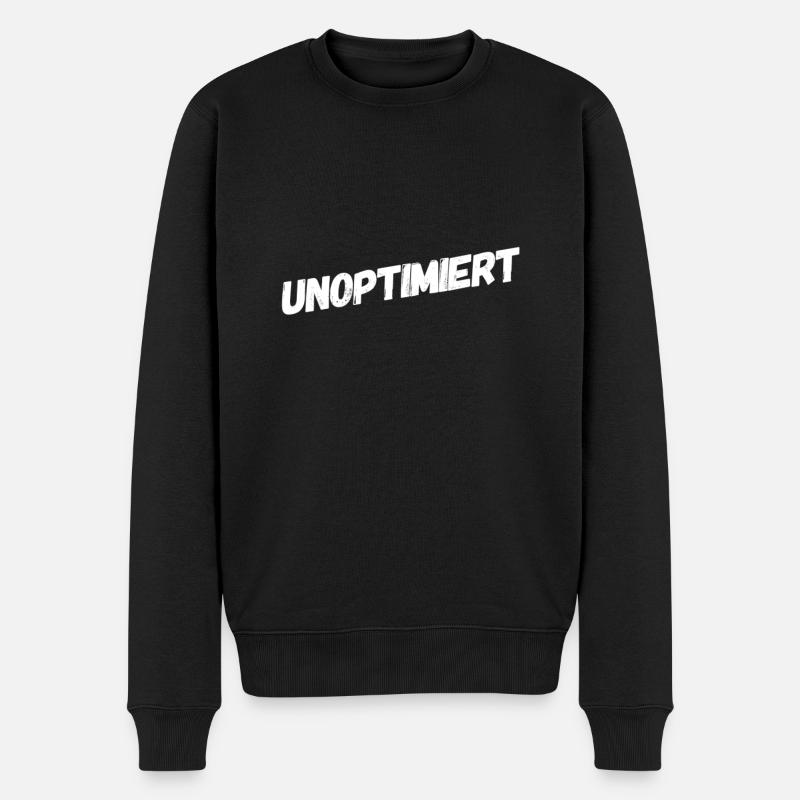 Je m’optimise - Pull Premium bio Homme - noir