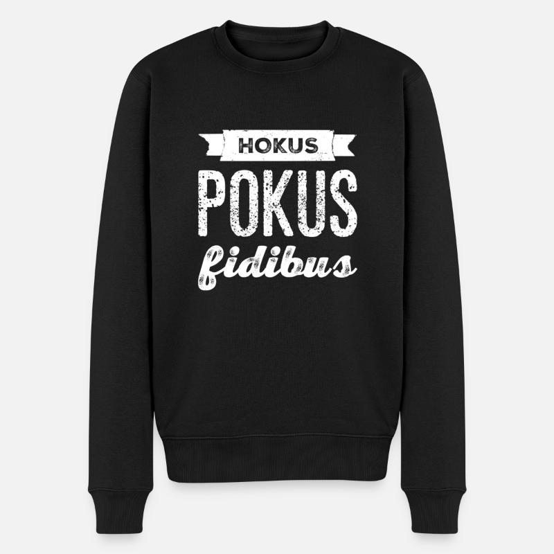 Orthographe - Pull Premium bio Homme - noir