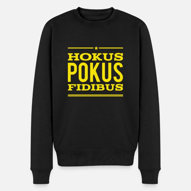 Prononcez les mots magiques - Pull Premium bio Homme - noir