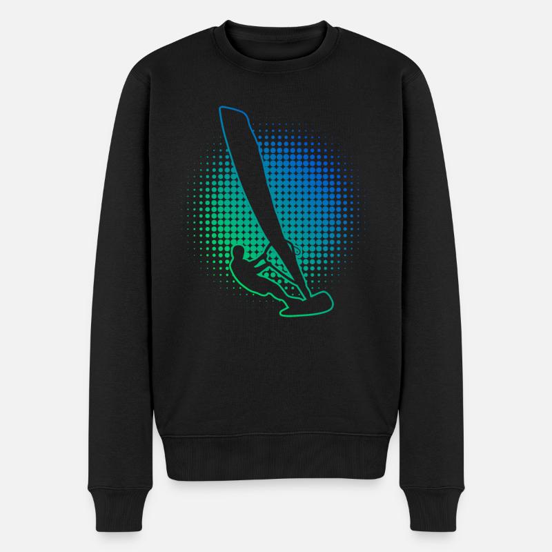 Surf Windsurf Windsurfer Homme - Pull Premium bio Homme - noir