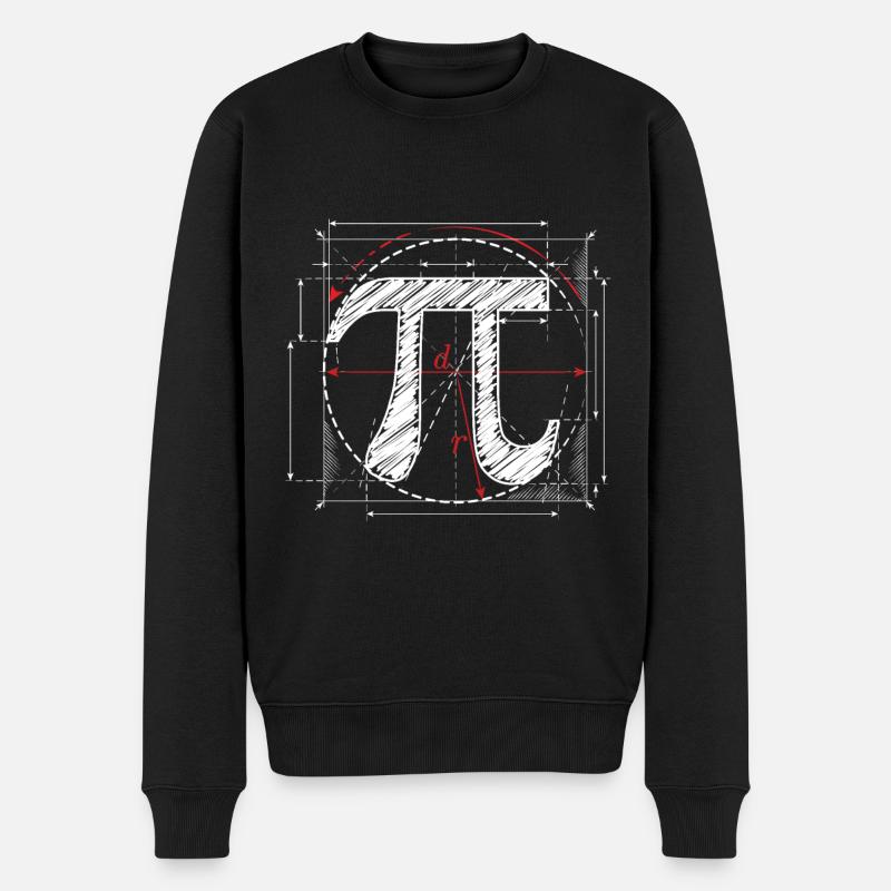 Jour Pi - Pull Premium bio Homme - noir