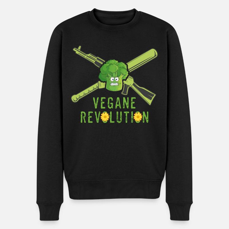 Révolution végane - Pull Premium bio Homme - noir