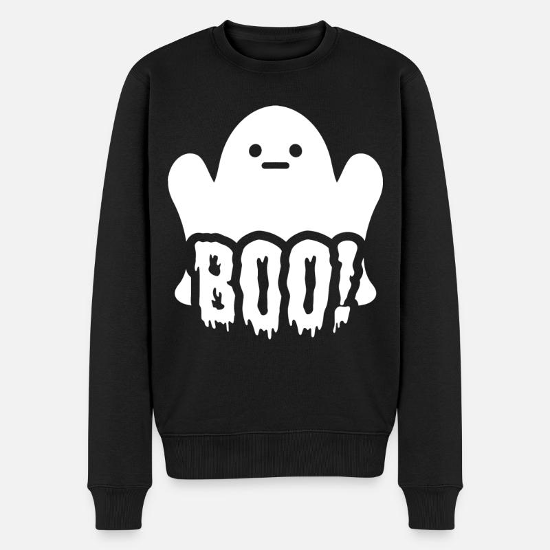 Halloween - Pull Premium bio Homme - noir