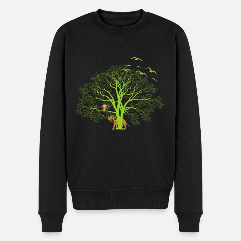 Arbre magique - Pull Premium bio Homme - noir