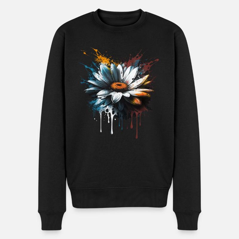 Pâquerette - Pull Premium bio Homme - noir