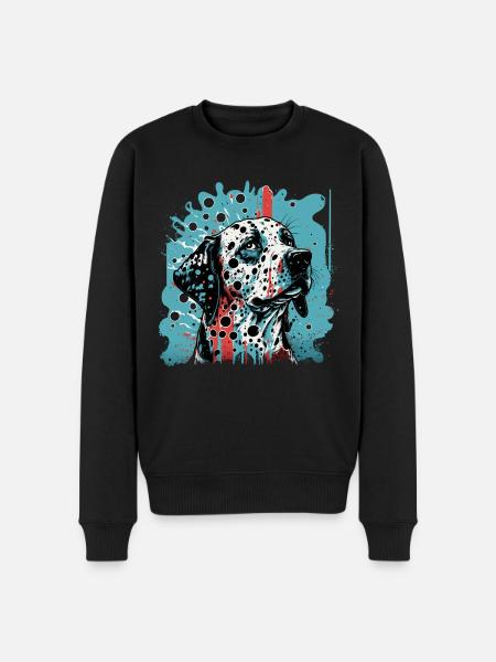 Dalmate - Pull Premium bio Homme - noir
