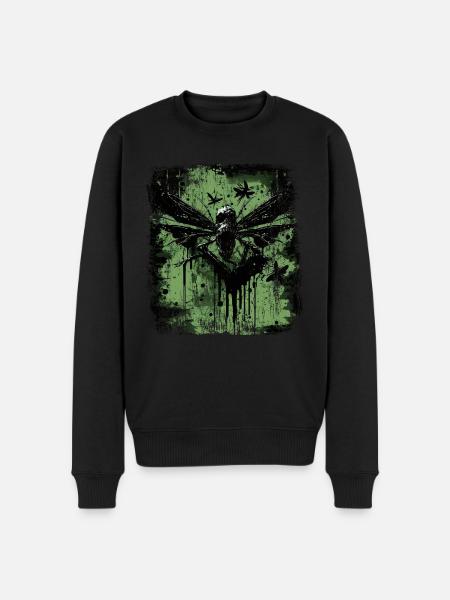 Insecte d’horreur effrayant - Pull Premium bio Homme - noir