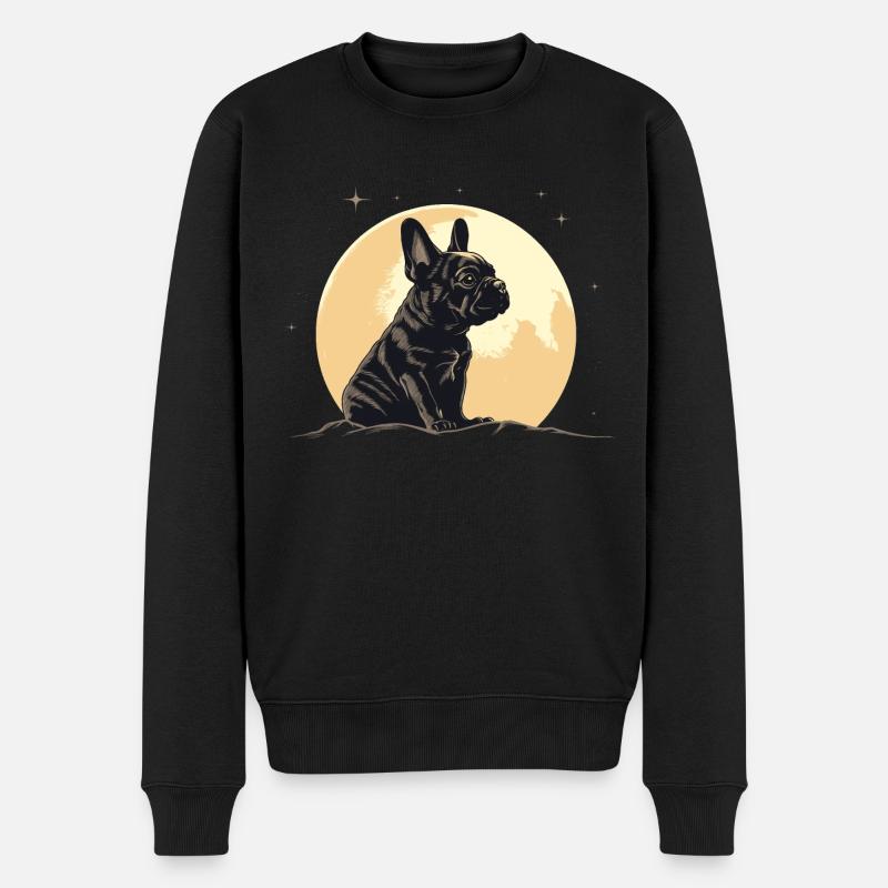 Bouledogue français - Pull Premium bio Homme - noir