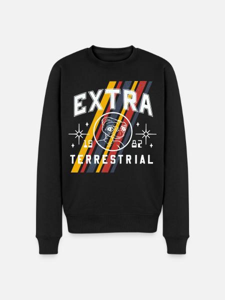 E.T. The Extra-Terrestrial 1982 - Men's Premium Organic Jumper - black