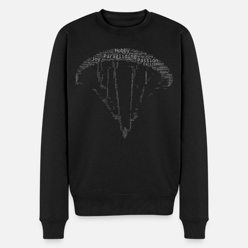 Parapente, parapente, parapente, parapente - Pull Premium bio Homme - noir