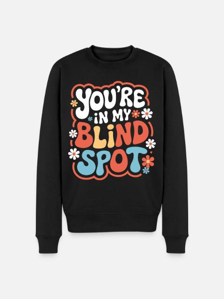 Blinde Blindheit Sehbehinderte Menschen - Männer Premium Bio Pullover - Schwarz
