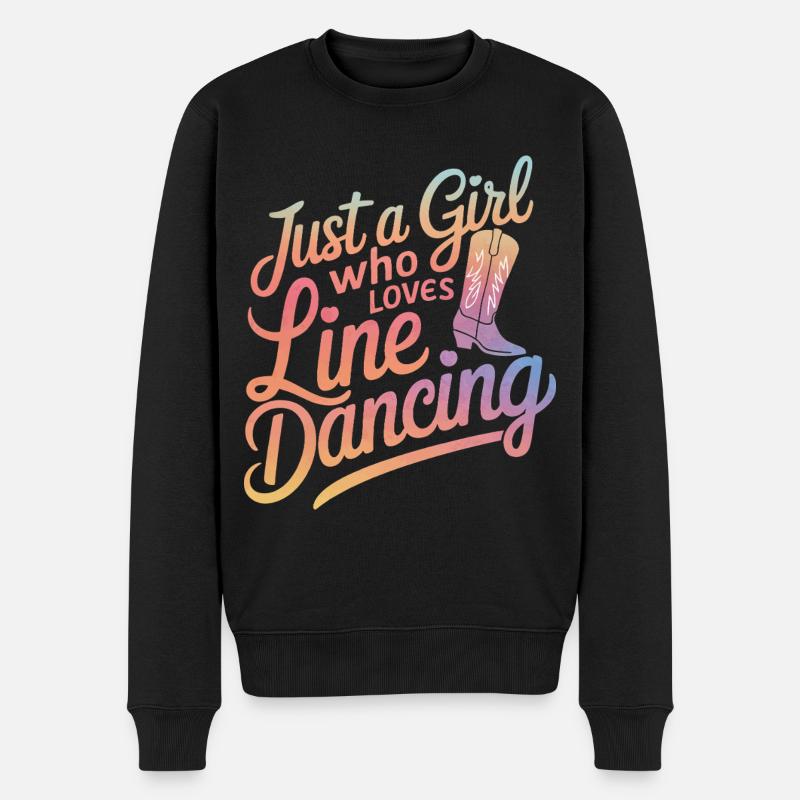 Danse en ligne Danseurs - Pull Premium bio Homme - noir