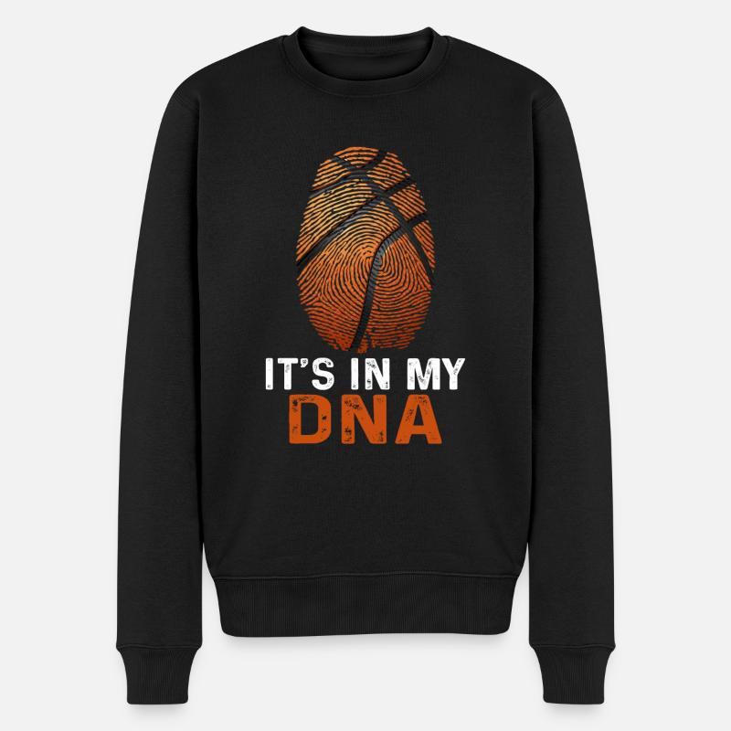 basketball it's in my dna - Pull Premium bio Homme - noir