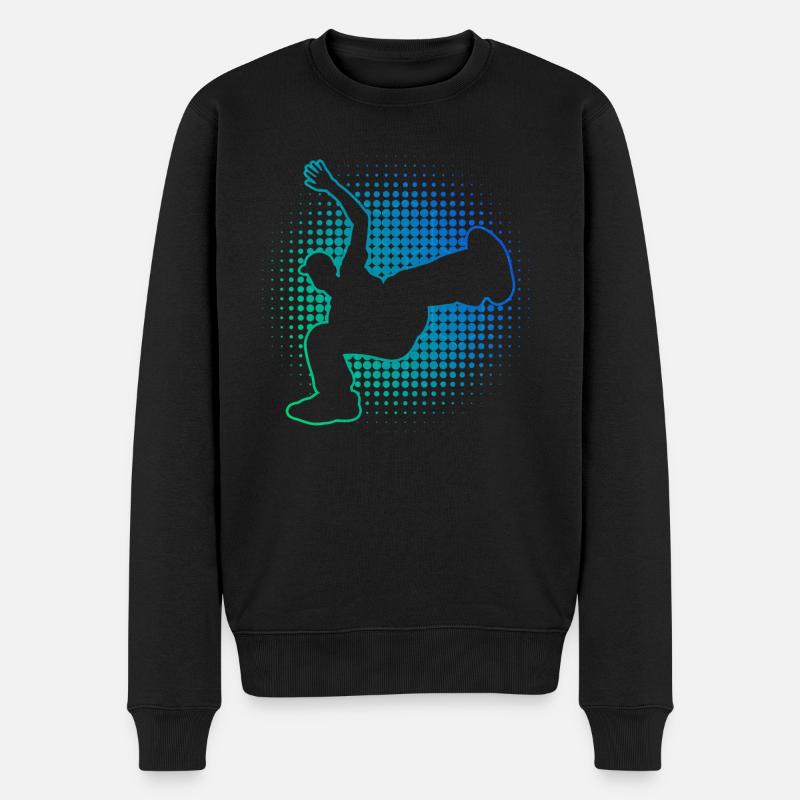 Bgirl Bboy Hiphop Breakdance Break Dance - Pull Premium bio Homme - noir