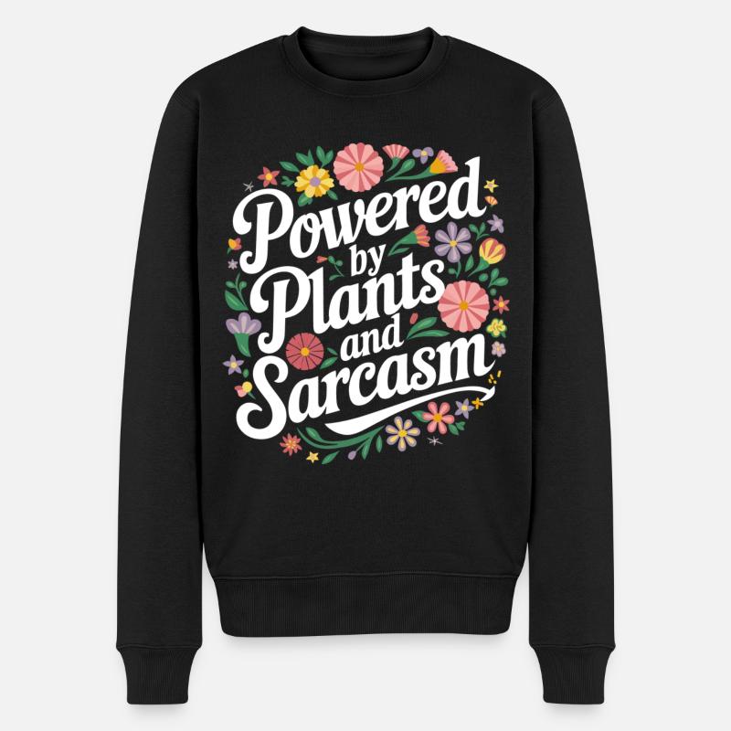 Végétarien Végétalien Végétarien Végétarien - Pull Premium bio Homme - noir