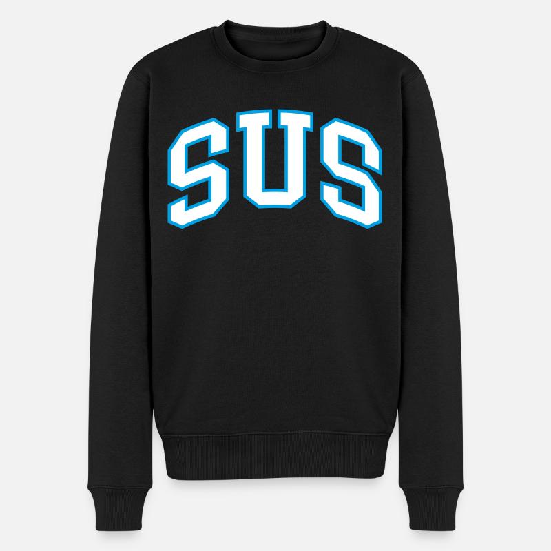 Sus - Pull Premium bio Homme - noir