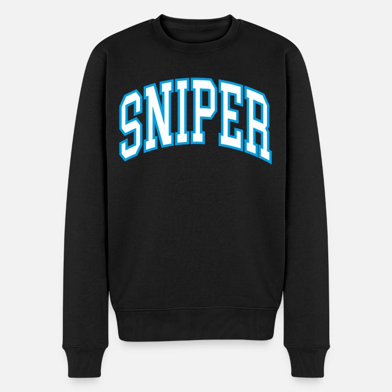Sniper - Pull Premium bio Homme - noir