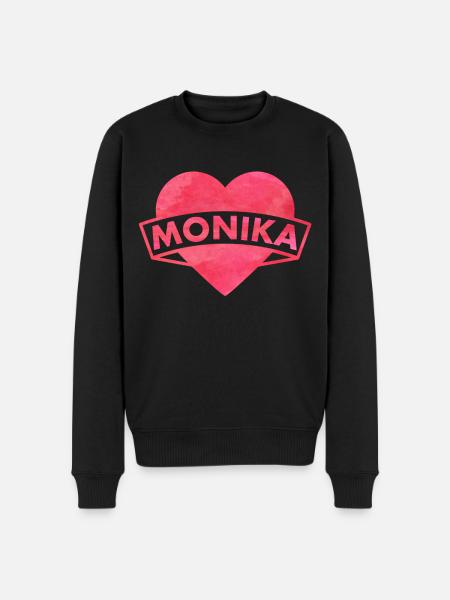 Monika - Men's Premium Organic Jumper - black