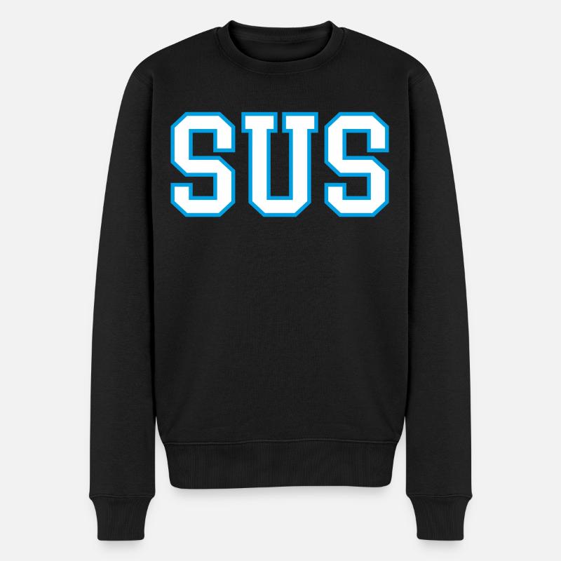 Sus - Pull Premium bio Homme - noir