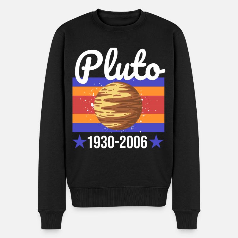 pluto planet - Pull Premium bio Homme - noir