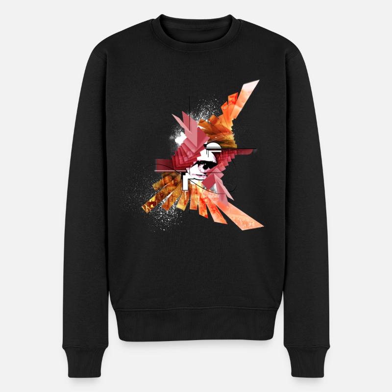Souvenez-vous de l’amour - Pull Premium bio Homme - noir