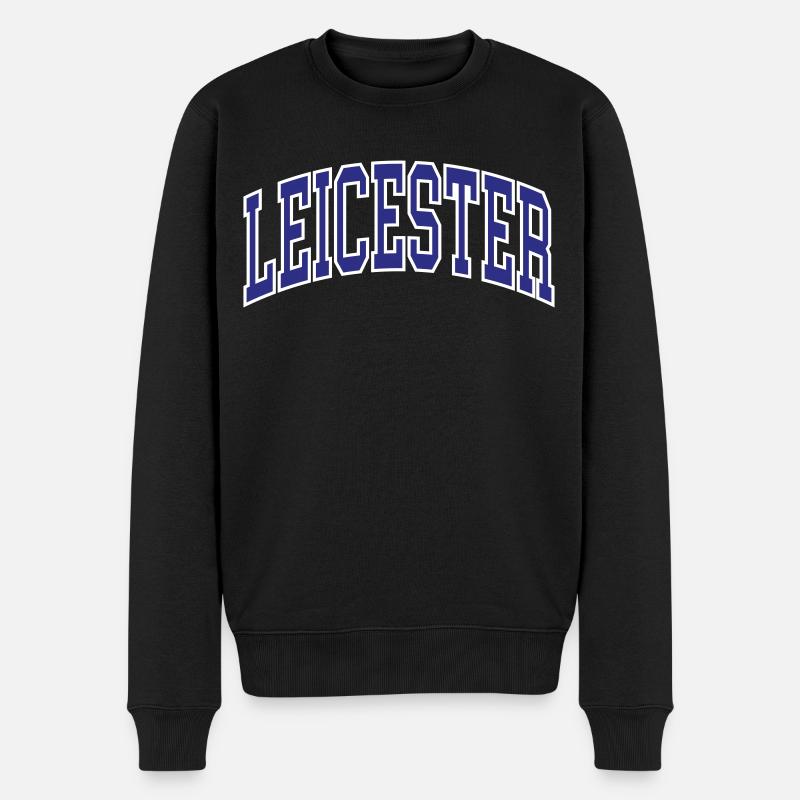 Leicester - Pull Premium bio Homme - noir