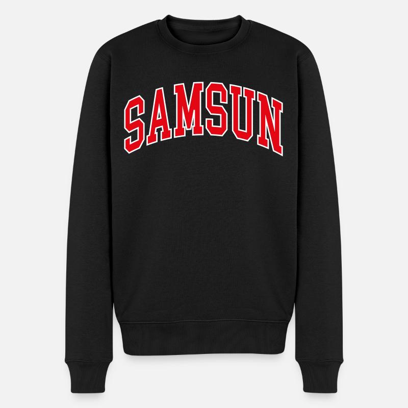 Samsun - Pull Premium bio Homme - noir