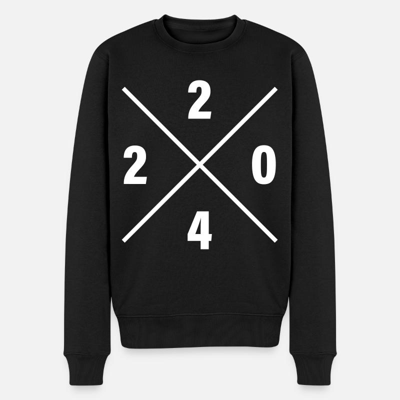 Numéro de l’année 2024 - Pull Premium bio Homme - noir