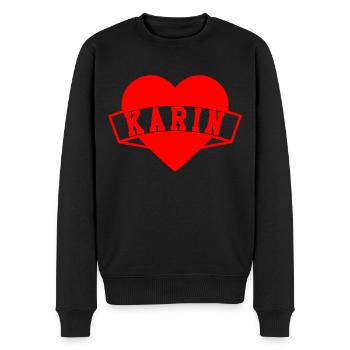 Karin Herzen - Pull Premium bio Homme - noir - Devant - Nico (187cm)